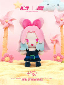 16box Wholesale Authentic Alien Stage Rabbit Series Vinyl-Plush Blind Box Figures Mizi Sua <strong>Till</strong> Ivan Merch Figuras Collectible - Product Image 4