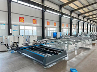 Máquina de Soldadura CNC Totalmente Automática de Cuatro Cabezas para PVC y UPVC, Máquina Automática de Limpieza de Esquinas para el Procesamiento de Ventanas y Puertas