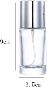 OEM ODM Fragrance Refillable 30ml 50ml 100ml Empty Glass Perfume <b>Bottle</b> with <b>Box</b> Screen Printing Roll on - Product Image 4