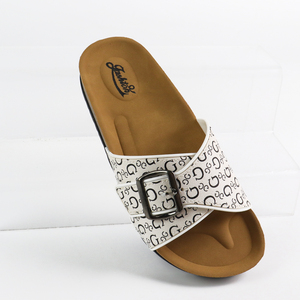 Nuovo Design vendita di fabbrica elegante pantofole stile orientale scivolo pantofola per le signore e le donne - Product Image 6