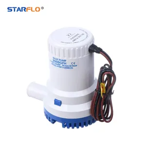 STARFLO-Mini pompe immergée pour kayak, 12V DC, portable, manuelle, alimentée par batterie