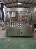 Système de ligne de production de machine de remplissage automatique d'eau minérale pure en bouteille électrique commerciale pour applications chimiques