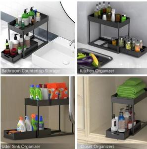 Distribución transfronteriza <span class=keywords><strong>cocina</strong></span> baño estante de almacenamiento simple estante de almacenamiento extraíble estante de almacenamiento multifuncional - Product Image 6