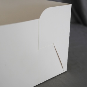 Wholesale 10*10*10inch Cake <b>Box</b> Foldable Party Food Cake <b>Box</b> Without Window - Product Image 3