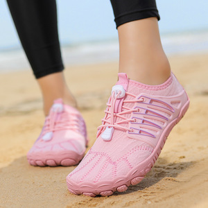 Zapatos de Agua con Parte Superior de Malla, Suela de Goma, Transpirables, Unisex, para Playa, Verano, Punta Cerrada, Entresuela de EVA - Product Image 4