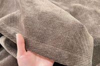 Tissu de rideau imprimé 100 % polyester, vente directe usine, pour rideau occultant en lin chenille teint en fil – Meilleures ventes