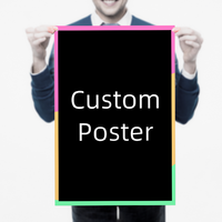 Personnalisé A0 A1 A2 A3 Offset Grand Luxe Tissu Mur Film Star Publicité Affiche Service D'impression Art Papier Peint Affiche Imprimé