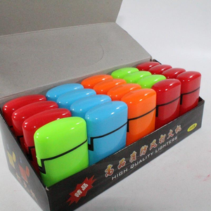 Briquet de camping classique personnalisé avec logo, coupe-vent, rechargeable, portable, à flamme directe au butane - Product Image 3