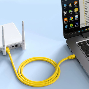 สายแพทช์อีเธอร์เน็ต Cat6 UTP สายแลน Gigabit RJ45 ทองแดงบริสุทธิ์สูง ปราศจากออกซิเจน สายเคเบิล PVC ทนไฟ สำหรับเครือข่าย รองรับ ODM/OEM - Product Image 3