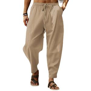 Streetwear verano 80% poliéster 20% Spandex transpirable hombres Hip Hop <span class=keywords><strong>pantalones</strong></span> sueltos transpirable Casual Joggers <span class=keywords><strong>pantalones</strong></span> largos - Product Image 5