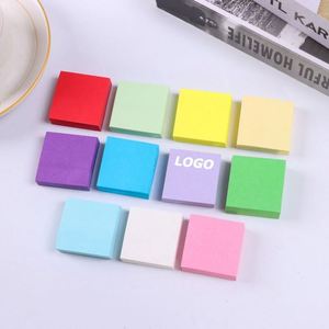 Custom Color Sticky Notes Set Mini Square Reusable Self-Adhesive <b>Memo</b> <b>Pads</b> for Students Office Gifts - Product Image 1