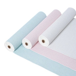 Self Adhesive Waterproof <b>Wall</b> <b>Covering</b> XPE Foam Geometric Pattern 3D Linen Rolls For Household Use - Product Image 5