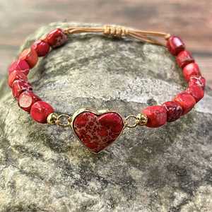 Natural Stone <b>Bracelet</b> Colorful Glass Beaded Concentration Boost Exclusive Flexible Payment Terms Fast Shipping - Product Image 2