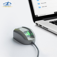 Escáner biométrico óptico de huellas dactilares HF4000 SDK gratuito portátil USB móvil Android para banco