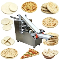 Multifonctionnel 	 Machine à faire des burritos au poulet mexicain, des roti, des chapatis et des pains pita 	 Machine à faire des naans tandoori 	 Machine à shawarma commerciale