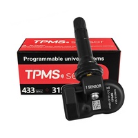 Sistema de Sensores TPMS Universal para Automóvil 2 en 1 de 315 MHz + 433 MHz + Bluetooth, Pantalla LCD, Duración de la Batería de 4 a 6 Años, 1 Año de Garantía, Inalámbrico