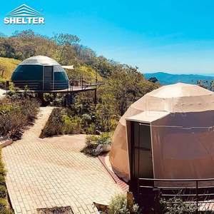 Shelter Dome-Projekt in Costa Rica Hotel Geodätische Kuppelzelte Luxus-Glamping-Zelte mit Bad - Product Image 3