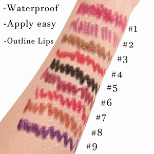 Custom Logo Matte Crayon <strong>Lipstick</strong> Pen Lips Makeup High Pigment <strong>Organic</strong> Lip Liner Private Label Cosmetics Waterproof <strong>Lipstick</strong> - Product Image 5