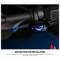 Pour HONDA Rebel CMX 500/CMX300 2017-2026, ensemble de leviers de frein et d'embrayage en aluminium CNC - réglables et pliables