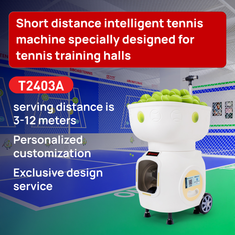 SIBOASI T2403A Professionelle Outdoor-Tennisballmaschine 120 Bälle Kapazität 170W Leistung Langlebige ABS+Metall-Konstruktion Kurz****^^^^ https://www.siboasi.com
