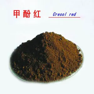 Indicador ácido-base Cas 1733-12-6 Reactivo en polvo Ortho cresyl sulfonftaleína Pureza analítica <span class=keywords><strong>Cresol</strong></span> Red como indicador - Product Image 1