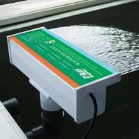 Cascade d'eau en acrylique avec éclairage LED pour piscine, fontaine cascade, structure en acier inoxydable, OEM