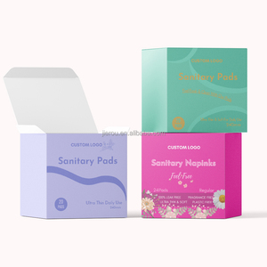 Compresas femeninas de <span class=keywords><strong>100</strong></span>% <span class=keywords><strong>algodón</strong></span> para mujeres, <span class=keywords><strong>toallas</strong></span> sanitarias orgánicas personalizadas, venta al por mayor - Product Image 4