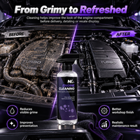 Nettoyant pour compartiment moteur OEM sous marque privée 500ml – Spray de nettoyage moteur automobile pour marques et distributeurs de produits d'entretien automobile