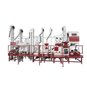 Cheap Farm Rice Milling Machine Complete Set Combined Rice Milling Machines Large Scale Rice Mill Production Line In Romania