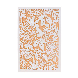 Customized High Quality Laser Cut Wedding Birthday Business Invitations Luxury Cards Wedding Invitation 2021
