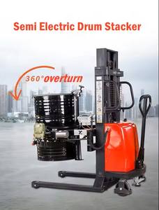 저렴한 가격 2M 거대한 이동 틸터 180 도 틸터 450kg 용량 세미 전기 드럼 리프터 - Product Image 3