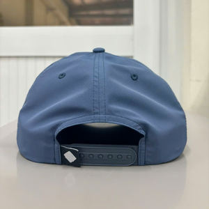 Gorra Deportiva de Nailon sin Estructura con Logotipo Bordado Personalizado para Mujer, Gorra de Béisbol de 5 Paneles, Gorras de Golf para Hombre - Product Image 3