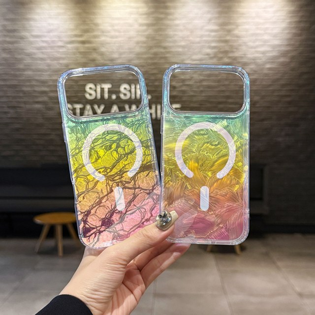 New Arrival Shockproof IMD Print Wireless Charging Magnetic Phone Cover case for iphone 17 AIR 18 Pro Max 16 15 14 13 12