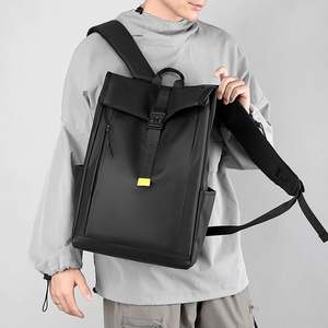 Sac à dos pour ordinateur portable personnalisé pour hommes Sac de voyage en cuir imperméable pour l'université Sac à dos à roulettes Sac à dos décontracté pour sport et école - Product Image 6