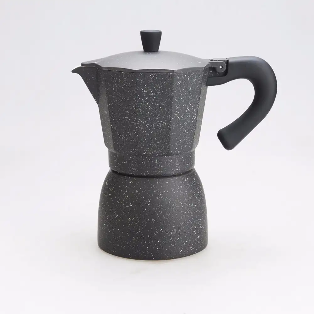 Stovetop Espresso coffee maker 3/6/9 -Aluminum Moka pot espresso coffee machine maker