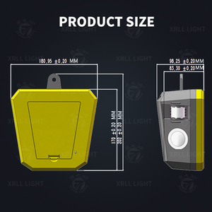 Detector de Alta Sensibilidad, Sensor Infrarrojo, Sistema de Prevención de Colisiones con Peatones, Seguridad en Esquinas de Almacenes - Product Image 5