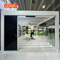 Pérgola de Aluminio Motorizada con Control Remoto, Iluminación LED Integrada a Prueba de Agua, Colores Personalizados, Garantía de 7 Años