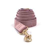 Laisse pour chien en velours réglable pour la promenade en extérieur - Accessoire de traction personnalisé pour animaux de compagnie