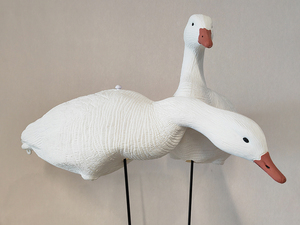 Leurre Pliable en EVA pour Chasse à l'Oie des Neiges, Modèle Blanc <span class=keywords><strong>Sauvage</strong></span> en Position de Nourrissage - Product Image 2