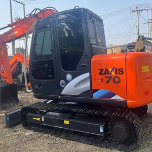 รถขุดฮิตาชิ ZX70 มือสองขายดี 7 ตัน รถขุดฮิตาชิ ZX60 6 ตัน ผลิตในญี่ปุ่น ระบบไฮดรอลิกแบบตีนตะขาบ พร้อมใบรับรอง EPA/CE - Product Image 2