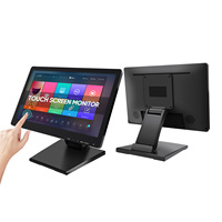 Écran tactile capacitif FHD 15,6 19,5 21,5 pouces, écran tactile résistif 23,8 27 pouces, écran d'ordinateur industriel avec HD VGA USB