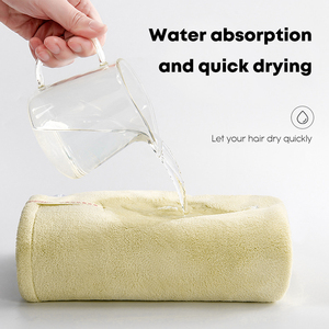 Custom logo <strong>Hair</strong> Towel Microfiber Quick Dry <strong>Microfibre</strong> <strong>Hair</strong> Drying Towel <strong>Wrap</strong> Turban Microfiber <strong>Hair</strong> Towel <strong>Wrap</strong> for Women - Product Image 3