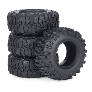 Neumáticos de <span class=keywords><strong>goma</strong></span> para terreno rocoso de 0.7 pulgadas con inserciones de <span class=keywords><strong>espuma</strong></span> para actualizaciones de vehículos RC 1/30 Axial SCX30 1/32 Redcat Ascent-32 - Product Image 4