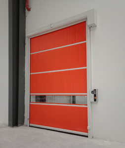 Giải pháp tùy chỉnh tốc độ cao Tự động PVC thiết lập lại nhanh chóng cuộn lên cửa cho kho - Product Image 6