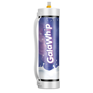 GalaWhip Cylindre de gaz pour crème fouettée de qualité alimentaire en métal de haute qualité 4,5 L Outils pour desserts - Product Image 1