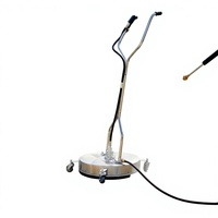 Nettoyeur de surface haute pression Amjet, 24 pouces, acier inoxydable, 20HP, 4000psi, 200bar, robuste, durable, avec accoudoirs, pour la maison