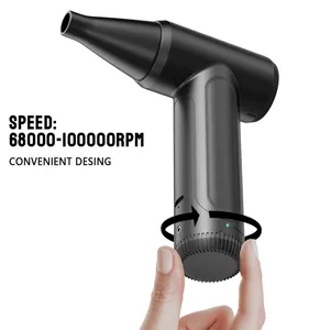 New Arrival Electronic Rechargeable Handheld Mini Turbo Jet Air Duster Blower For Dust Blowing