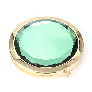 Crystal <b>Compact</b> <b>Mirror</b> Double-Sided High Definition Makeup <b>Mirror</b> Portable Travel Pocket <b>Mirror</b> - Product Image 3