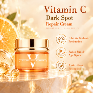 Crème Visage Éclaircissante Disaar en Gros à la Vitamine C pour Réparer les Taches Brunes, Atténue les Taches Solaires et les Taches de Vieillesse, à l'Huile de Rose Musquée, 50g, Approvisionnement en Gros - Product Image 2