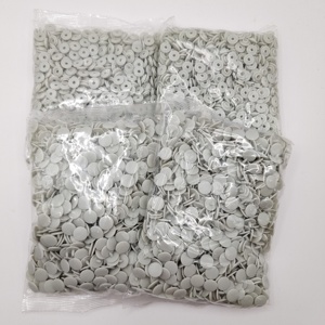 Sẵn Sàng Để Tàu 10.7Mm 2000Pcs Nhựa Báo Chí Nhựa <span class=keywords><strong>Snap</strong></span> Nút Đóng Cửa Đinh Tán Clip - Product Image 5